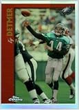 Ty Detmer Philadelphia Eagles 1997 Topps Chrome Refractors #13 Football Card