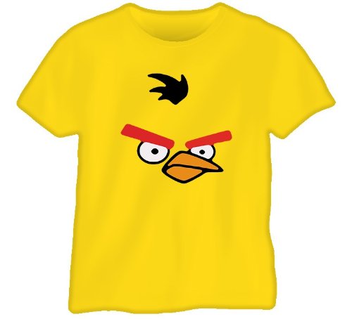 Angry Birds Yellow Face Boys T-Shirt