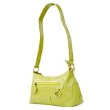 Olive n Figs Leather Everyday Handbag - Green