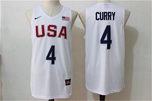 2016 USA Dream Team #4 Stephen Curry Swingman Jersey (S)
