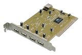DIGITUS DC USB2-4-W Add-On Card - USB adapter - PCI - Hi-Spe