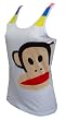 Paul Frank Julius White Racerback Tank for women