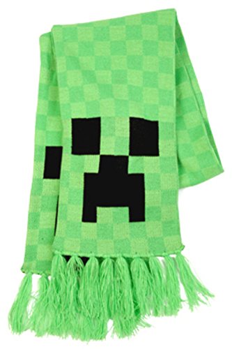Minecraft Creeper Scarf Novelty Size ONE SIZE