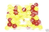 Lot de 100 cochonnets FLUO pour boules de pétanque