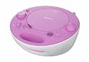 Sony ZSE5P.CEK Boombox with CD Player and FM Radio - Pink