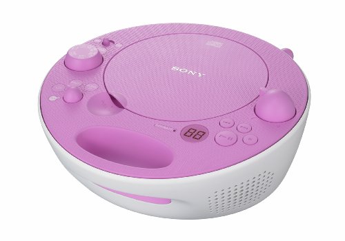 Sony ZSE5P.CEK Boombox with CD Player and FM Radio - Pink