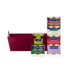 Franz�sische Spezialit�ten: Gourmet Geschenkset - Tradition & Raffinesse kennzeichnen dieses deftige Geschenk mit den ausgezeichneten Rillettes und dem begehrten "Duo" von Entenleberpastete & Feigen-Chutney!