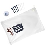 Detroit Tigers Official MLB Licensed Golf Ball Tees Towel Gift Set