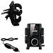 Microsoft Zune 4GB / 8GB Auto Vent Holder with Car Charger - Uses Gomadic TipExchange