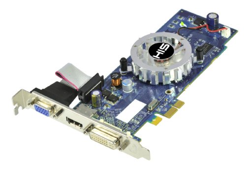 HIS H435F512EP Radeon HD 4350 HDMI Dual Link DVI HDCP 512MB 64 bit DDR2 PCIe 1x 2.0 Low Profile Video Card Retail RoHS