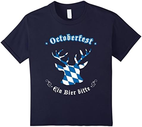 Kids Beerfest Party T-shirt Octoberfest Tshirt Bavaria Munich 10 Navy