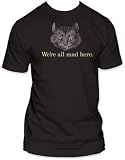 Men's Alice In Wonderland All Mad Here Lightweight T-shirt