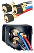 Qwik QT2910 3 Terminal Repair Lugs/Bag - 10 awg - 4ft Leads w/ Spades