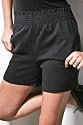 Glam - Women's Felt Shock Shorts (Charcoal)