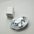 USB Wall Adapter Charger with USB to Dock Connector cable compatible with ALL iPhone 3 3G 3GS 4 4S