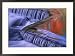 Bond Falls with Fall Color Reflections, Bruce Crossing, Michigan, USA Collections Framed Photographic Poster Print by Claudia Adams, 29x21