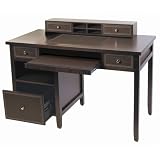 INNOVEX L05 Colton Computer Desk with Hutch