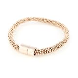 Texture Bracelet in Rose Gold