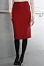 Info/Buy Button Back Pencil Skirt with Wool