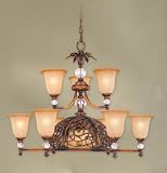 Gazebo Ten Light Chandelier