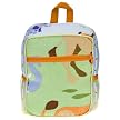 Olive Wild Animals Backpack Pillow - 8x10x4