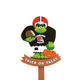 Pack of 2 NFL Cleveland Browns Frankenstein Halloween Wooden Lawn Stakes 30"