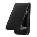 iDelta Genuine Leather Case, Cover & Screen Protector for 4th Generation iPod touch