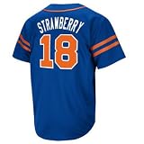 Darryl Strawberry New York Mets Majestic Cooperstown Heater Jersey - M