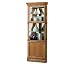 Golden Oak Tameron Corner Curio Cabinet
