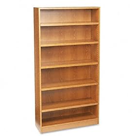 6 Shelf Bookcase - Medium Oak