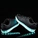 Z-joyee Unisex Women Men USB Charging LED Sport Shoes Flashing Fashion Sneakers [Men Size]