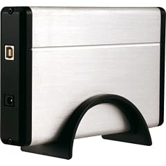 3,5 USB LogiLink silber/schwarz