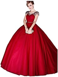 Pleated  Polyester Cocktail Cap Sleeves Evening Dress/Bridesmaid Dress/Wedding Party Dress  With Pearls