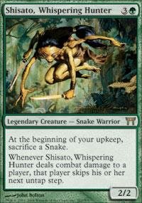 Magic: the Gathering - Shisato, Whispering Hunter - Champions of Kamigawa