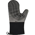 OXO Good Grips Silicone Oven Mitt with Magnet, Licorice Black