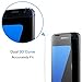 Samsung Galaxy S7 Full Coverage Tempered Glass Shield, Mothca® 3D Curved Edge to Edge Screen Protector Full Screen 9H Hardness Premium Glass HD Clear Sensitive Touch Flexible Protective (S7)