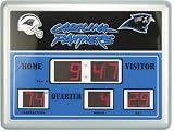Carolina Panthers Scoreboard Desk Clock
