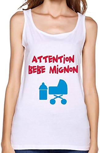 Marycel Women's Attention Bebe Mignon Tank Top White L