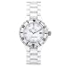 Klaus Kobec Ceramic Diamond CD20 White Oversize Watch