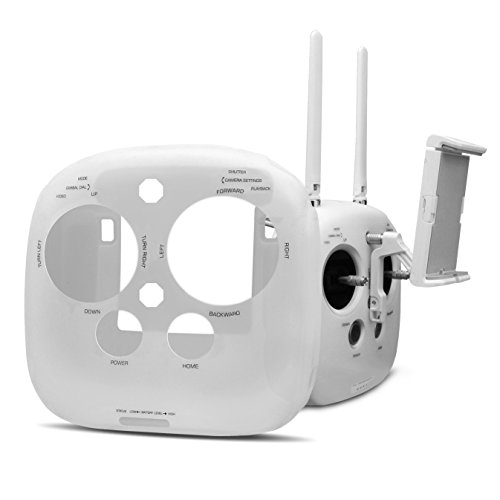 TOZO RC Case for DJI PhantomÂ 4 / 3 InspireÂ 1 /Â M100 Protective SoftÂ remote control Silicone protector [with Letter] Dust Proof anti Scratch collision Cover Skin Sleeve Quadcopter