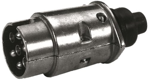 Metal 7 Pin N Type 12V Trailer / Caravan Towing Plug
