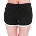 Chen Women Girls Ladies Fashion Yoga Mini Hot Gym Summer Shorts Pants (US S) Black
