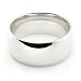 10K White Gold Wedding Bands 8mm comfort-fit