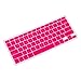 HDE Ultra Thin Silicone Rubber Keyboard Skin Cover for MacBook Pro Non Retina 13/15/17 (Hot Pink)