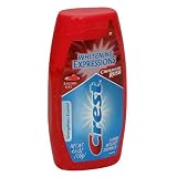 Crest Whitening Expressions Fluoride Anticavity Toothpaste, Cinnamon Rush, 4.6-Ounce Tubes (Pack of 4)