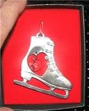 Ice Figure Skating Pewter ornament skater