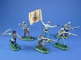 Britains Deetail American Civil War Confederate Gordonsville Grays 54mm Collectible Toy Soldiers and Playset Figures