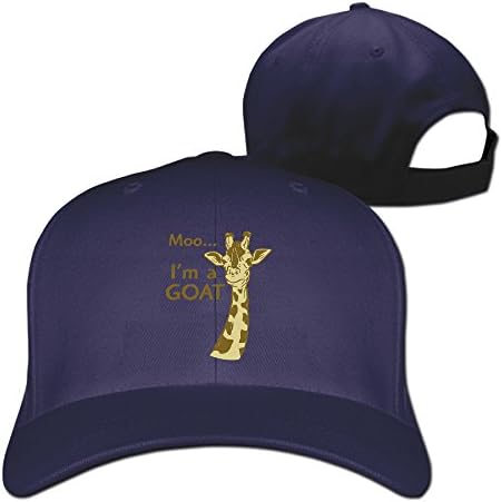 Moo, I'm A Goat Street Funny Plain Baseball Caps