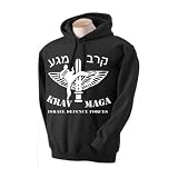Krav Maga Hoodie Sweatshirt IDF Israel Martial Art Combat SIZE Small