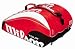 Sports : WILSON TOUR SIX RACKET THERMO BAG TENNISTASCHE Z6159